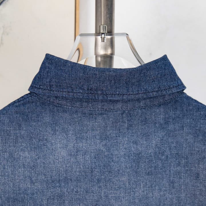 Loewe Double-Sided Denim Embroidered Shirt