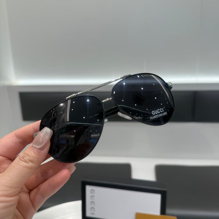Gucci Aviator Sunglasses – 2025 Collection in Purple