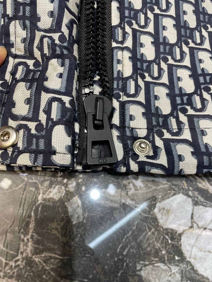 Dior Monogram Jacquard Hooded Jacket – 25FW in Dior Oblique Pattern