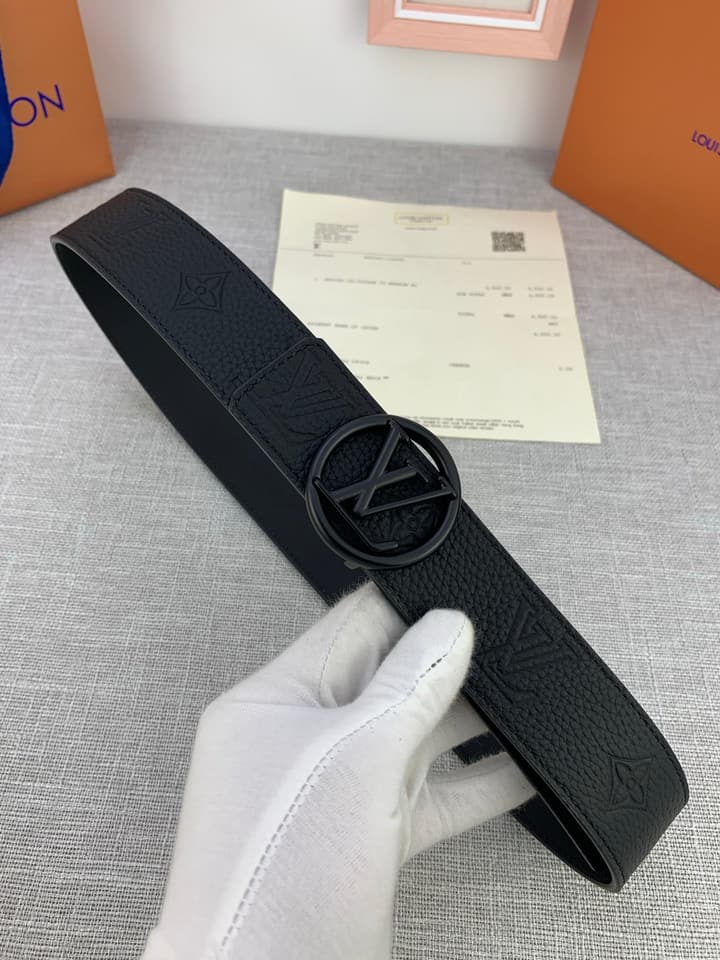 Louis Vuitton LV Shadow Monogram Belt