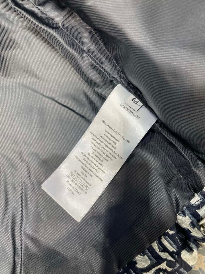 Dior Monogram Jacquard Hooded Jacket – 25FW in Dior Oblique Pattern