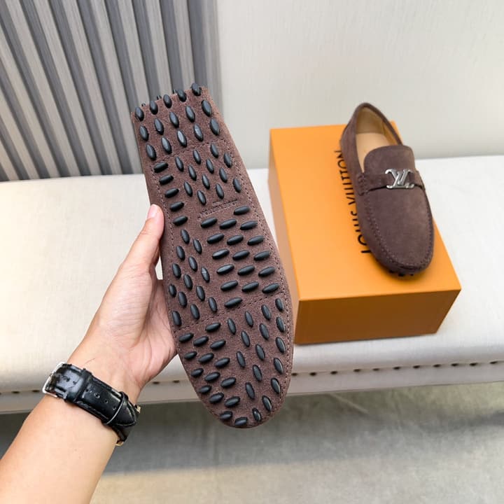 Louis Vuitton Monte Carlo Moccasin Loafers in Black Smooth Leather