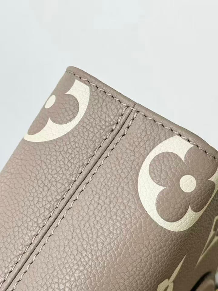 Louis Vuitton OnTheGo BB Handbag in Elephant Gray Monogram