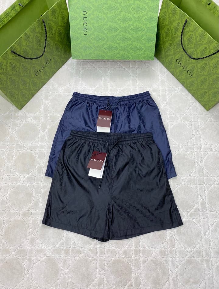 Gucci Jacquard Swim Trunks – 2026SS Early Spring Collection in Black