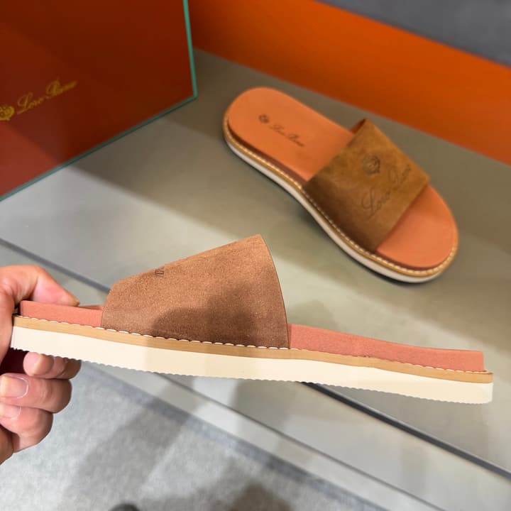 Loro Piana Summer Walk Crisscross Mules