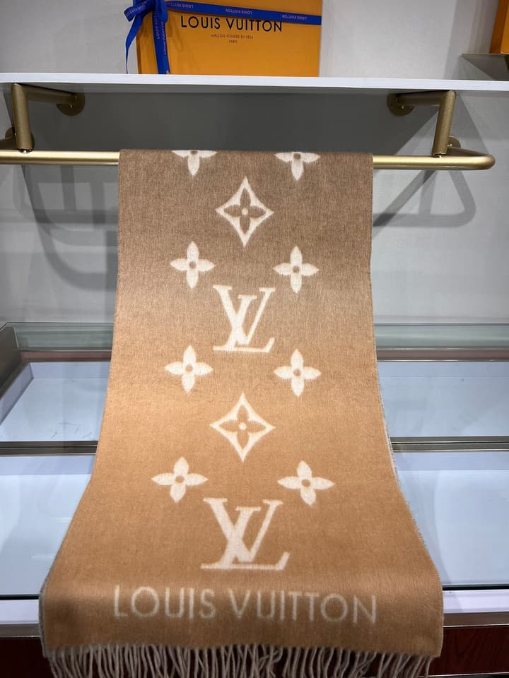 Louis Vuitton Double-Sided Cashmere Gradient Scarf