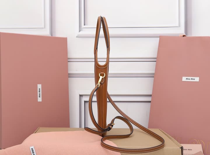 Miu Miu Mini Tote Bag in Black