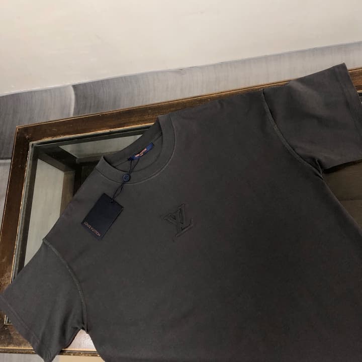 Louis Vuitton Classic Logo Oversized T-Shirt – 26SS in Deep Grey