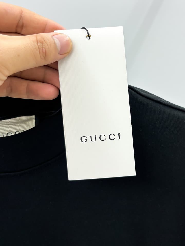 Gucci 2025FW Fashion Casual Long Sleeve T-Shirt – 2025FW in Black