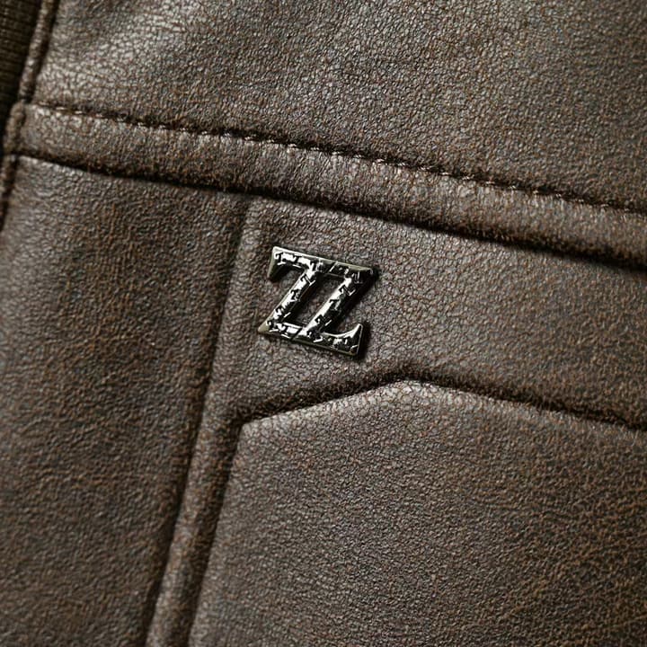 Zegna Lapel Leather Jacket – 2025FW in Classic Black