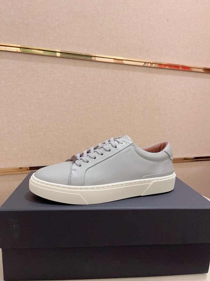 Boss Premium Casual Men's Sneakers in Black Monochromatic