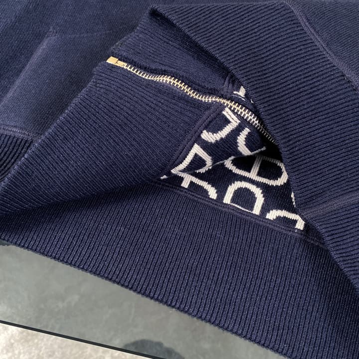 Hermès Classic Jacquard Cashmere Hooded Cardigan in Dark Jacquard Pattern