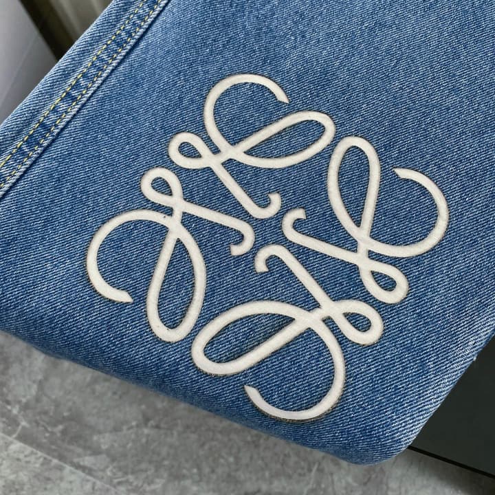 Loewe Anagram Laser-Cut Denim Jeans – 25SS