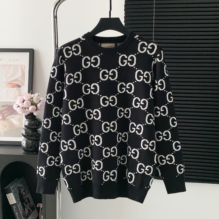 Gucci Crewneck Sweater – Autumn/Winter Collection in Black