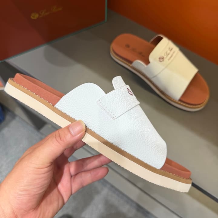 Loro Piana Summer Walk Crisscross Mules