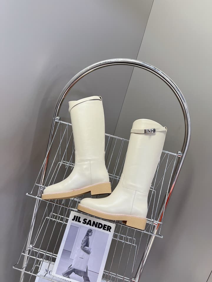 Hermès Kelly Riding Boots in Black