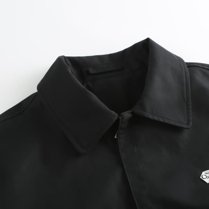 Dior Lambskin Leather Jacket – 25FW in Black Satin Leather Jacket