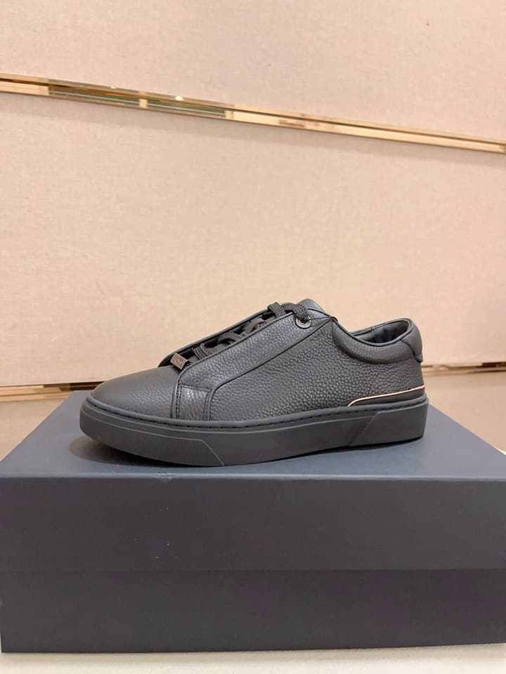 Boss Premium Casual Men's Sneakers in Black Monochromatic