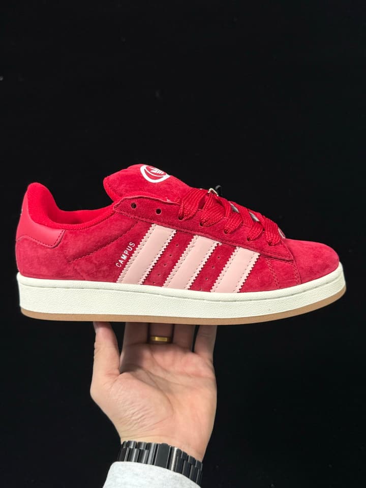 Adidas Originals Campus 00s Low-Top Sneakers in Black & White