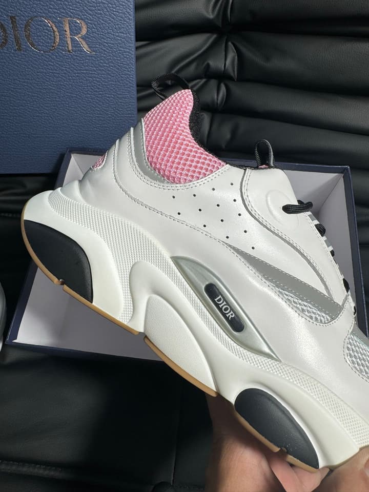 Dior B22 Calfskin Sneakers in Black