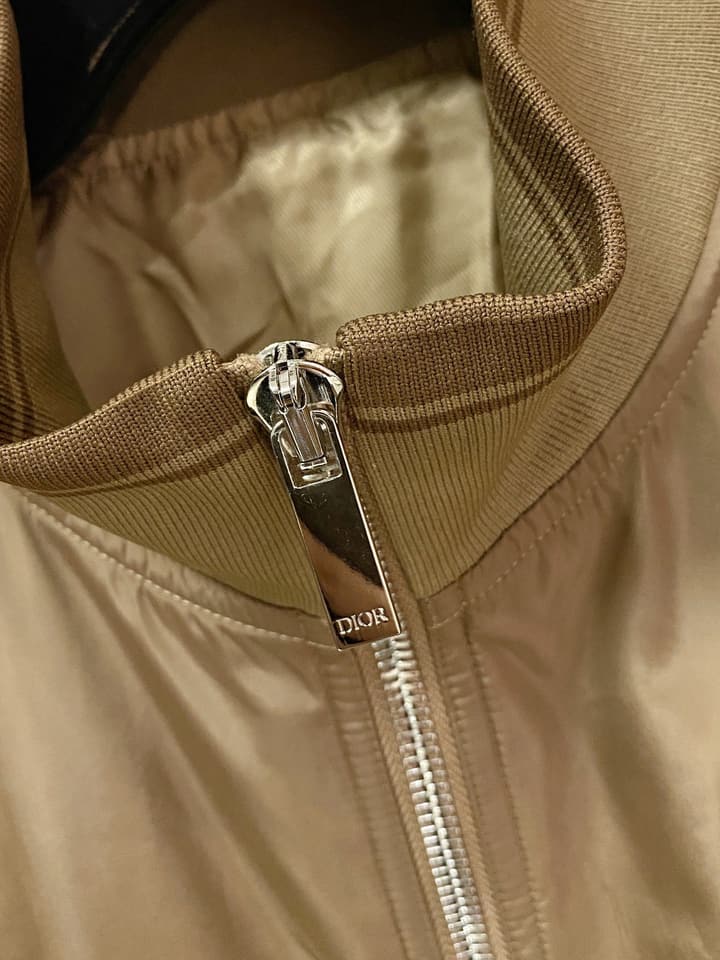 Dior Men's Casual Jacket – 2025 Fall/Winter in Dark Navy
