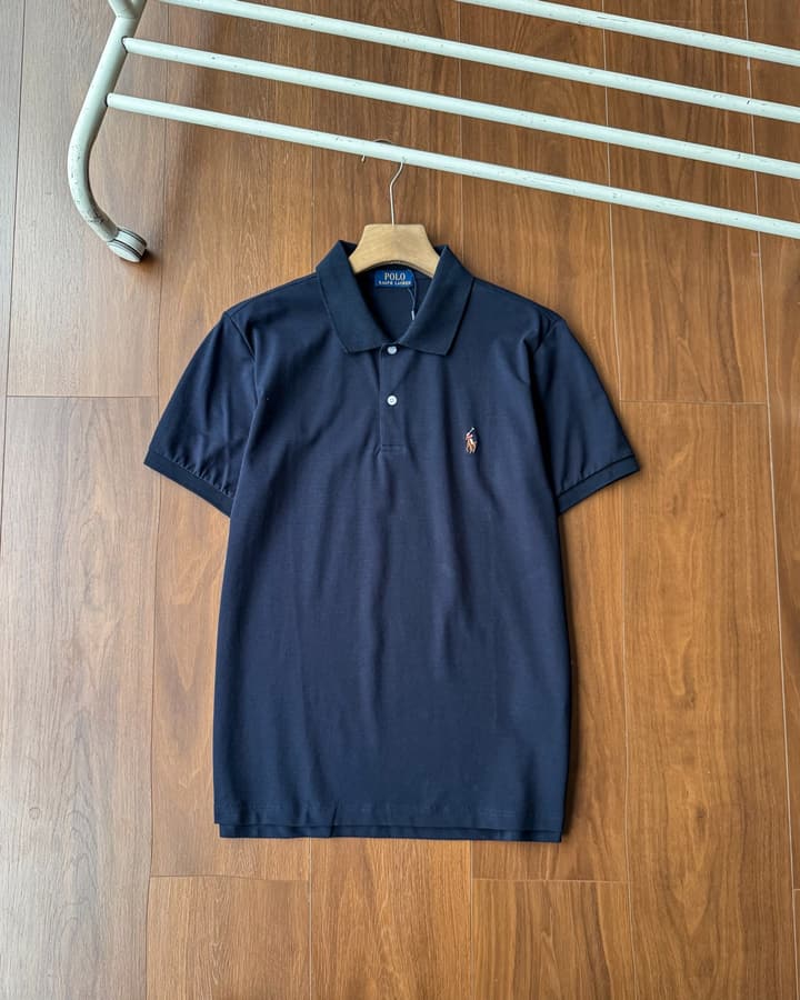 Ralph Lauren Small Pony Embroidery Cotton Polo Shirt – Summer Collection in Army Green