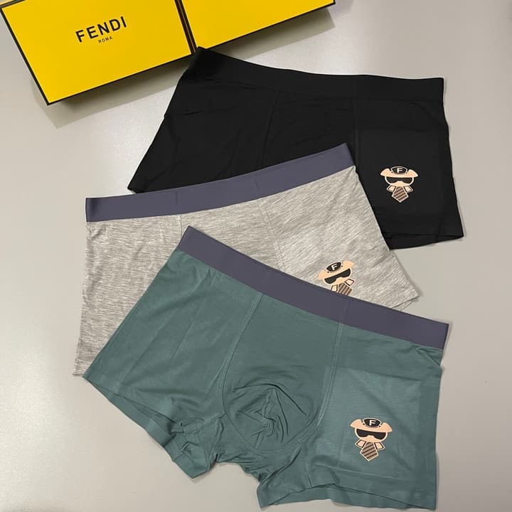 Fendi Seamless Modal Underwear 3-Pack