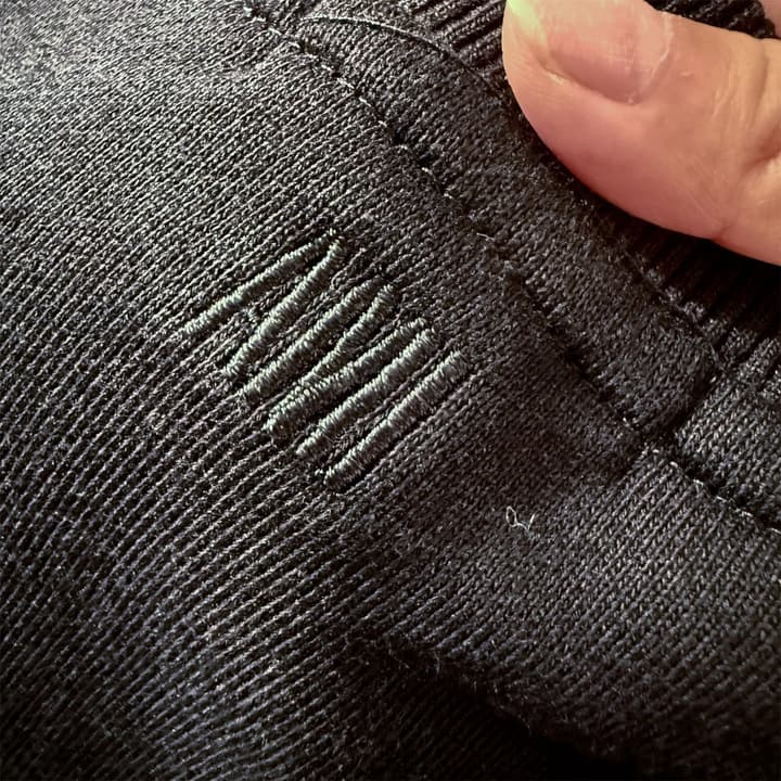 AMI Paris Terry Heart Boxy Sweatshirt – 25FW in Black Sweatshirt