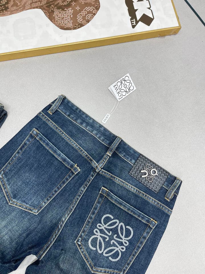 Loewe Collaborative Slim-Fit Tapered Denim Jeans