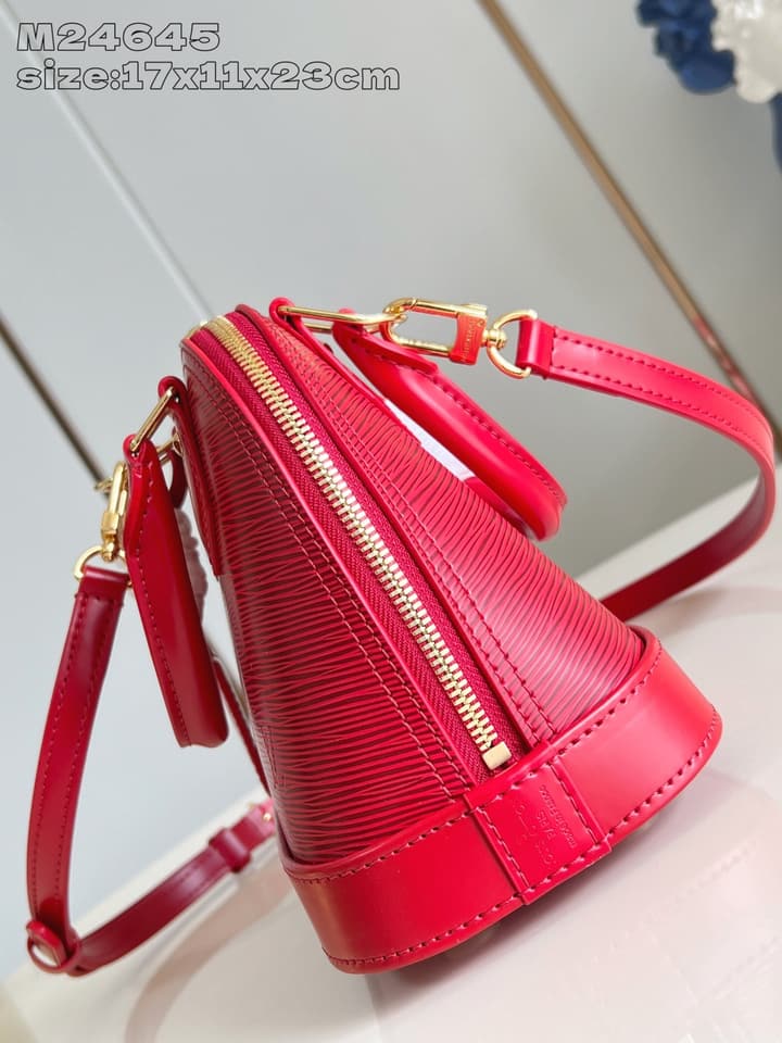 Louis Vuitton Alma BB Handbag in Beige