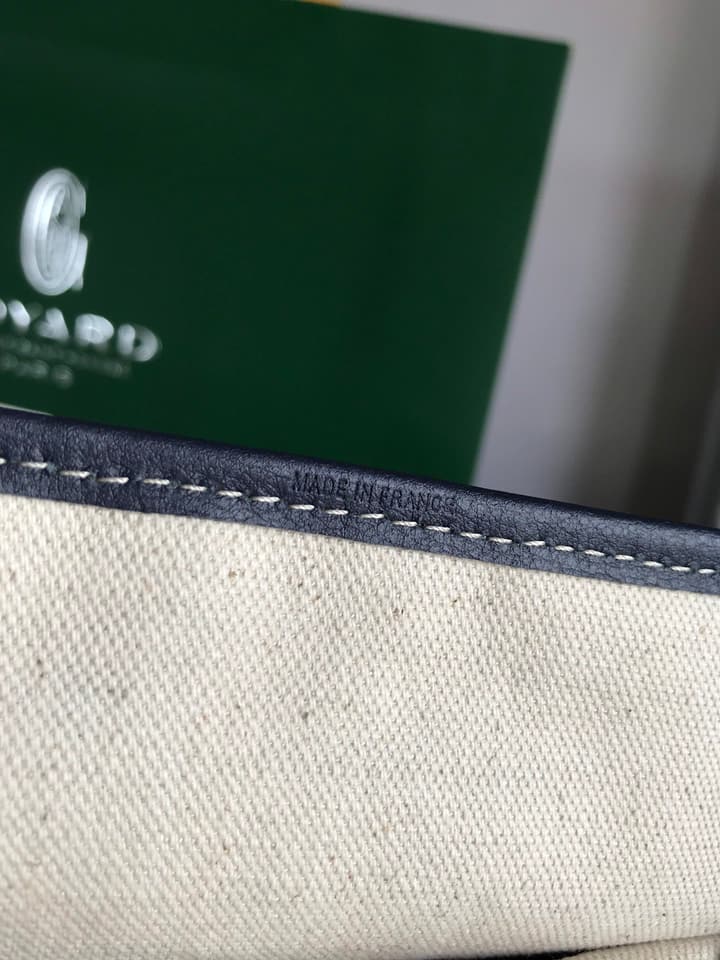 Goyard Mini Shopping Bag in Charcoal Monogram