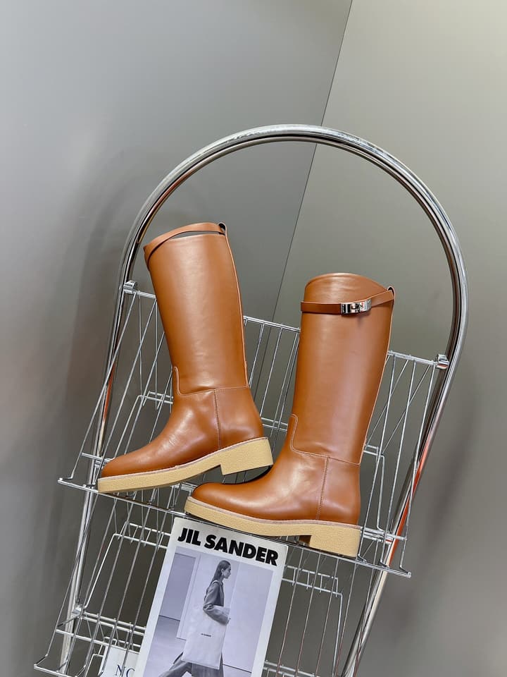 Hermès Kelly Riding Boots in Black