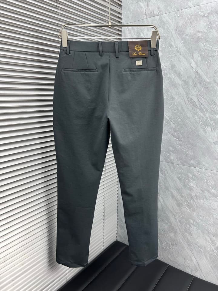 Brunello Cucinelli Tailored Casual Trousers – 2025SS in Black