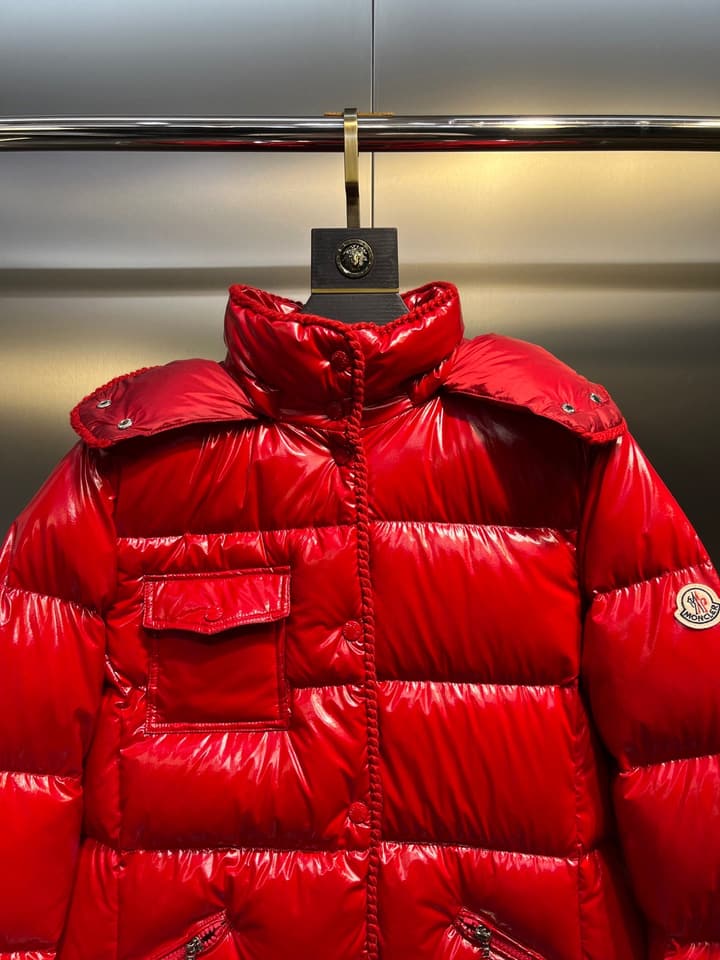 Moncler GLAREIN Hooded Down Jacket – 2025FW in Black
