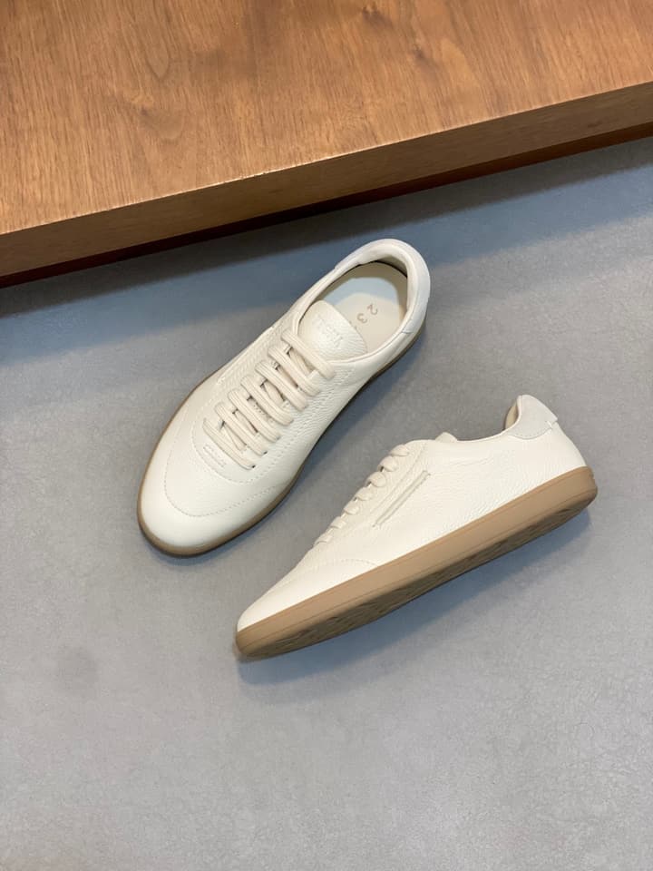 Zegna Old Money Suede Casual Sneakers