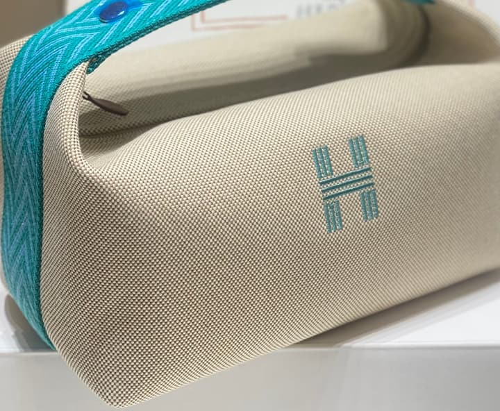 Hermès Trousse Bride-A-Brace Canvas Vanity Case
