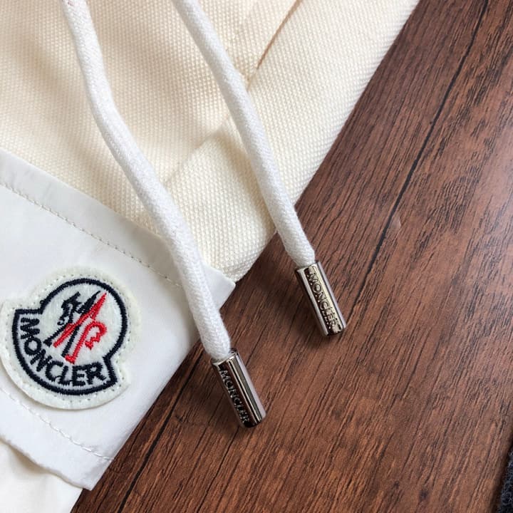 Moncler Embroidered Logo Casual Shorts – 2026SS in Apricot Cargo Shorts
