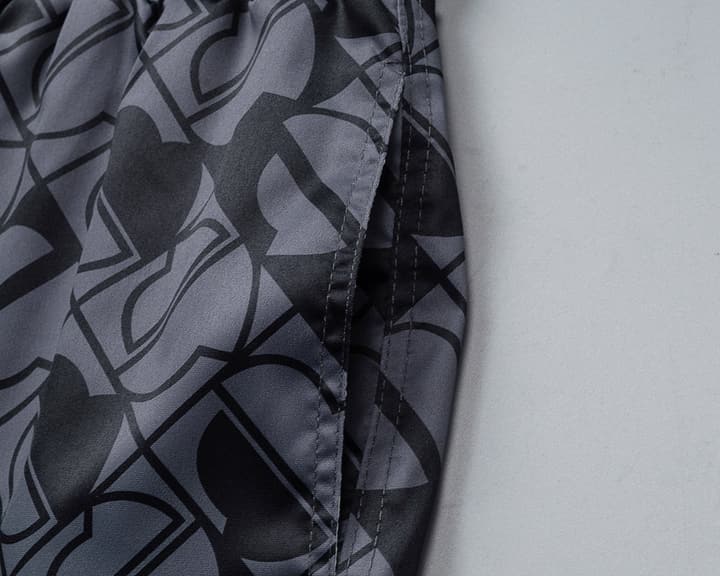 Moncler Premium Mesh-Lined Swim Trunks – Spring/Summer Collection – 2026SS in Dark Grey