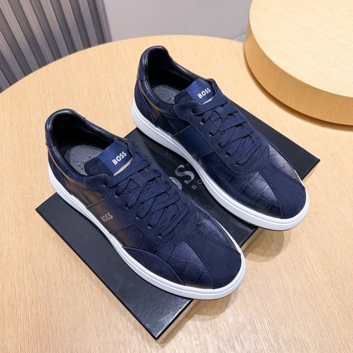 Boss Classic Leather Driving Shoes