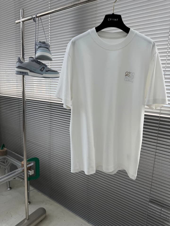 Loewe Contrast Logo T-Shirt – Spring/Summer Collection – 2026SS in Classic Black