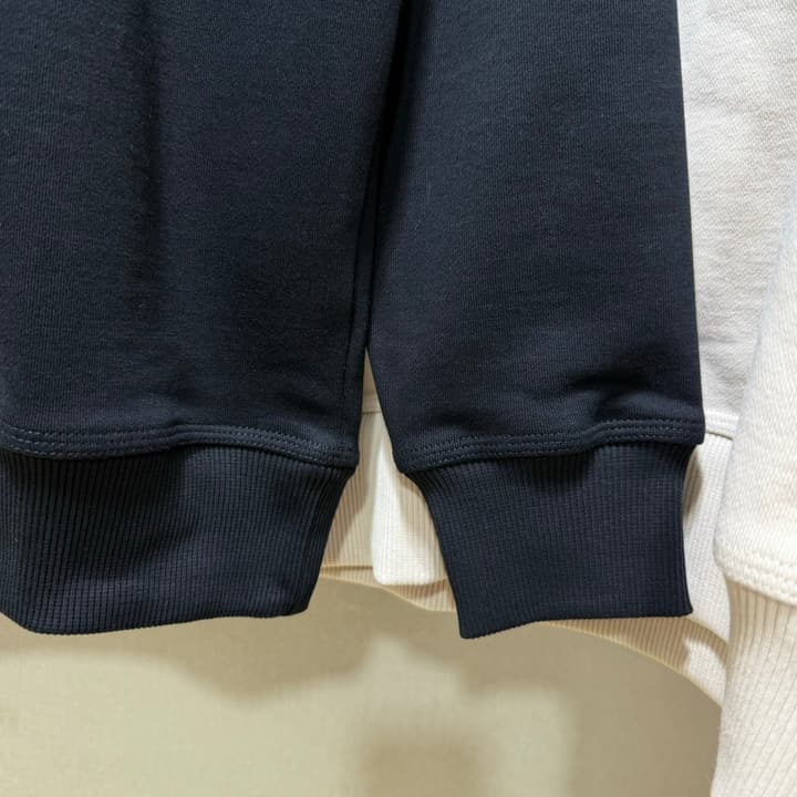 Burberry 24FW Embroidered Crewneck Sweatshirt in Classic Black