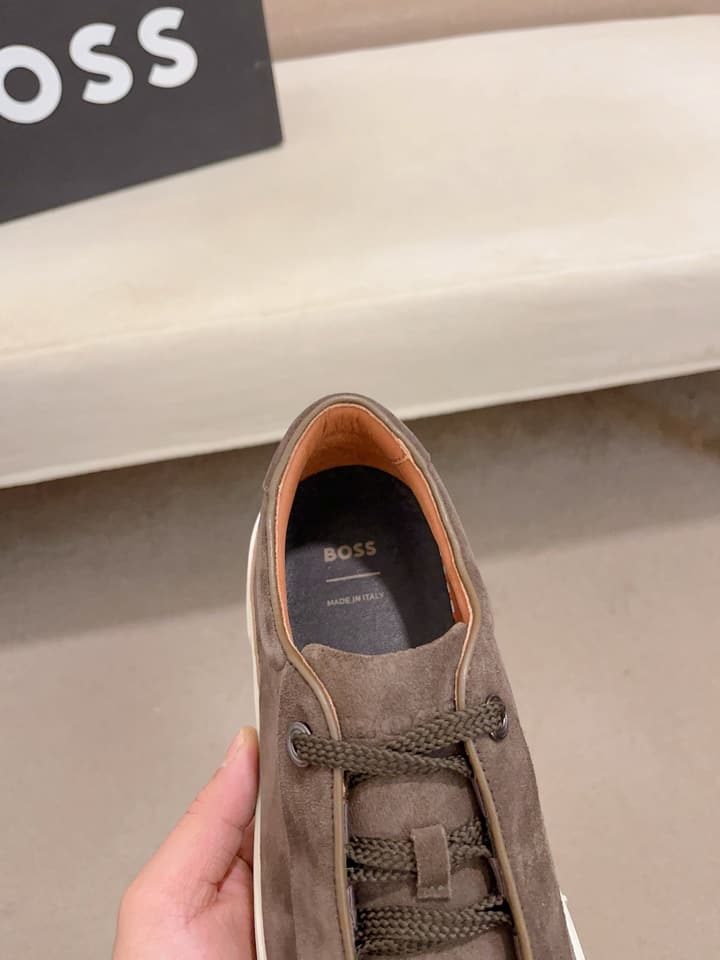 Boss Latest Casual Men's Sneakers in Black Monochromatic