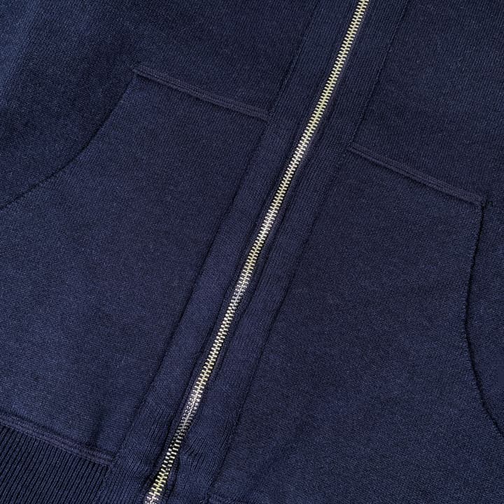Hermès Classic Jacquard Cashmere Hooded Cardigan in Dark Jacquard Pattern