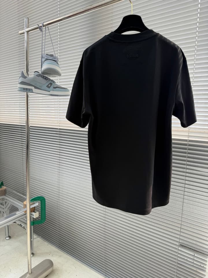 Loewe Contrast Logo T-Shirt – Spring/Summer Collection – 2026SS in Classic Black