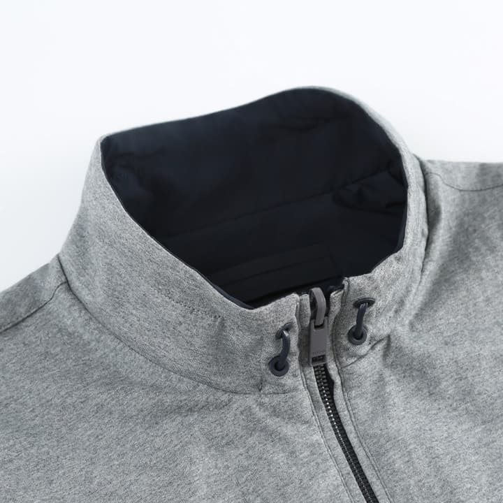 Zegna Microfiber Reversible Brezza Vest in Dark Blue