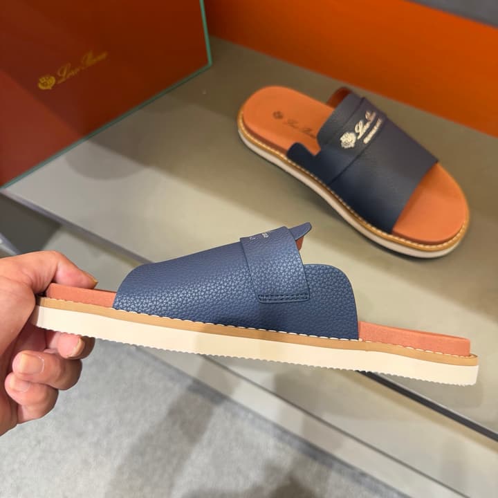 Loro Piana Summer Walk Crisscross Mules