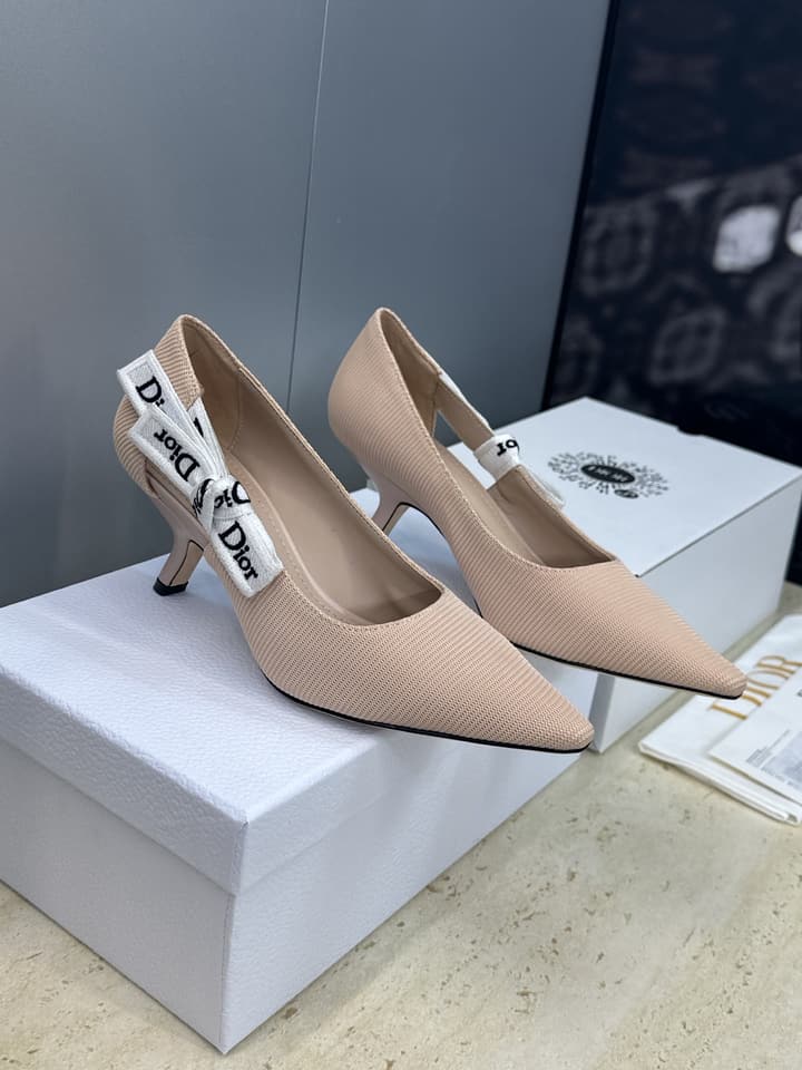 Dior J'Adior Webbing Bow Pumps – 2026 Early Spring Collection