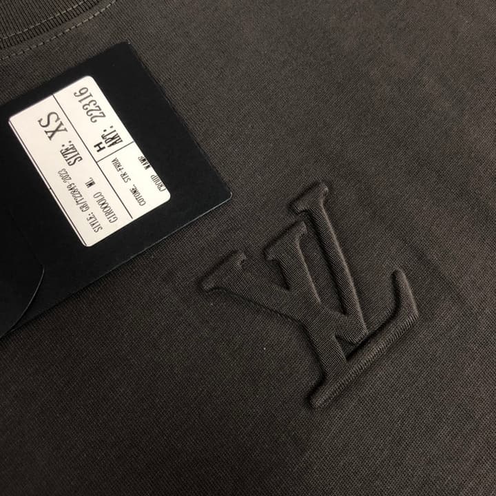 Louis Vuitton Classic Logo Oversized T-Shirt – 26SS in Deep Grey