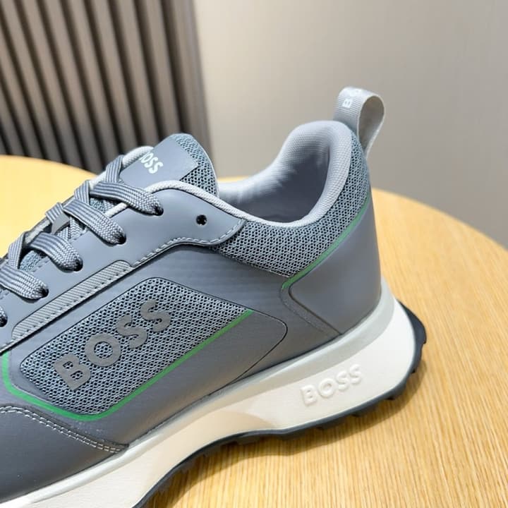 Boss Men's Luxury Sport Sneakers in Black