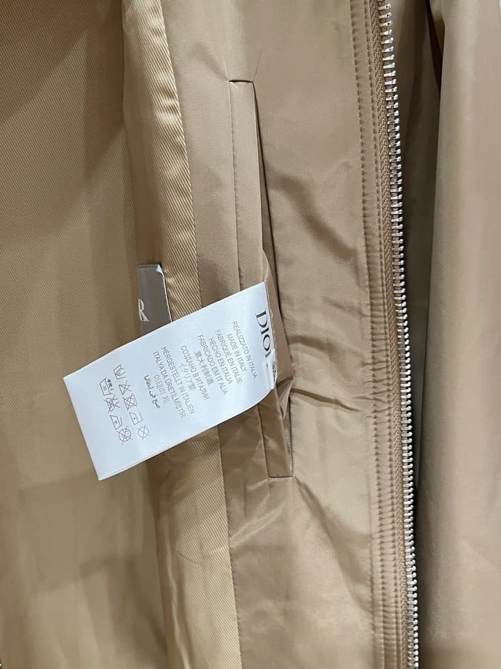 Dior Men's Casual Jacket – 2025FW in Dark Navy